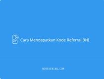 Kode Referral Bni 2024